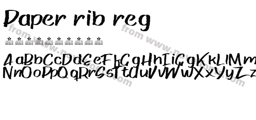 Paper rib regPreview