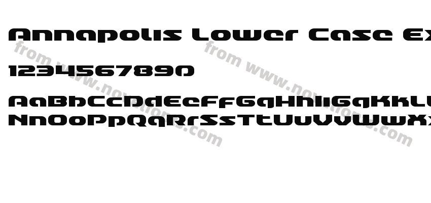 Annapolis Lower Case ExpandedPreview