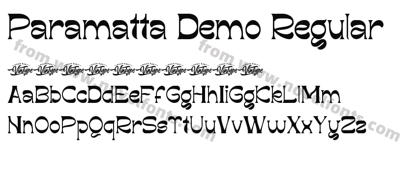 Paramatta Demo RegularPreview