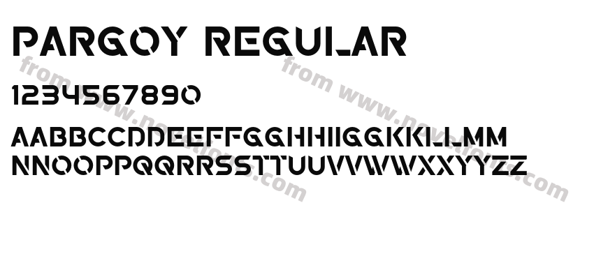 Pargoy RegularPreview
