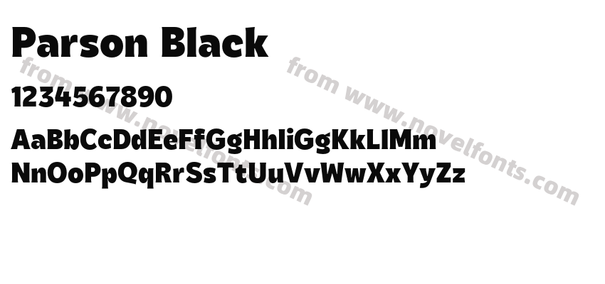 Parson BlackPreview