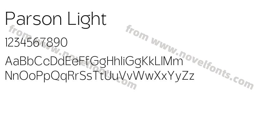 Parson LightPreview