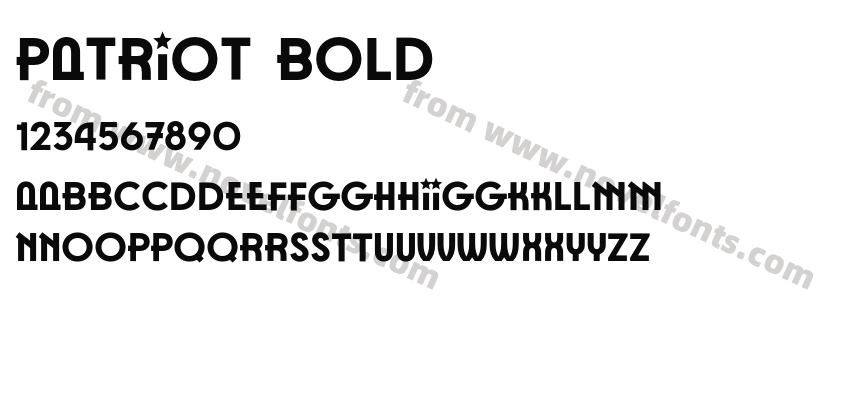 Patriot BoldPreview