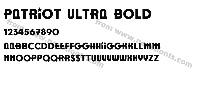 Patriot Ultra BoldPreview