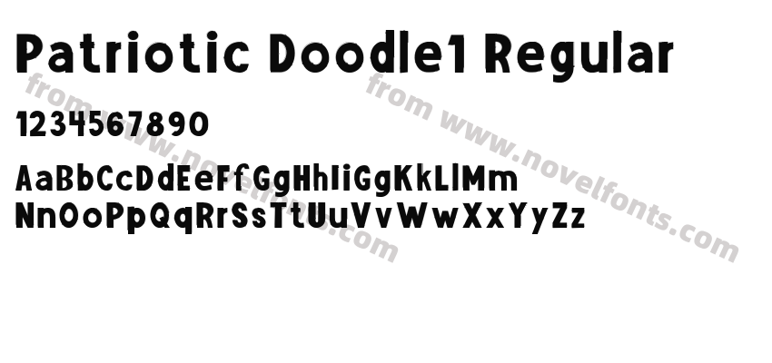 Patriotic Doodle1 RegularPreview