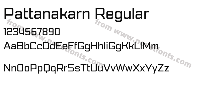 Pattanakarn RegularPreview