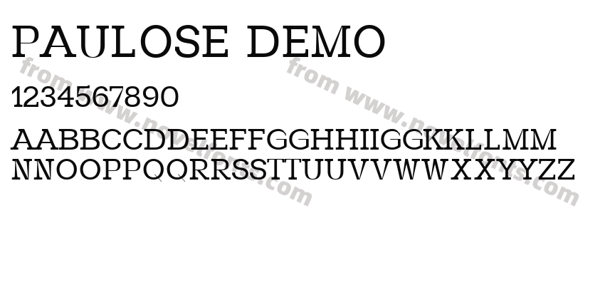 Paulose DemoPreview