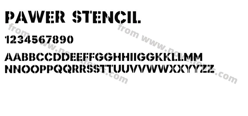 Pawer StencilPreview