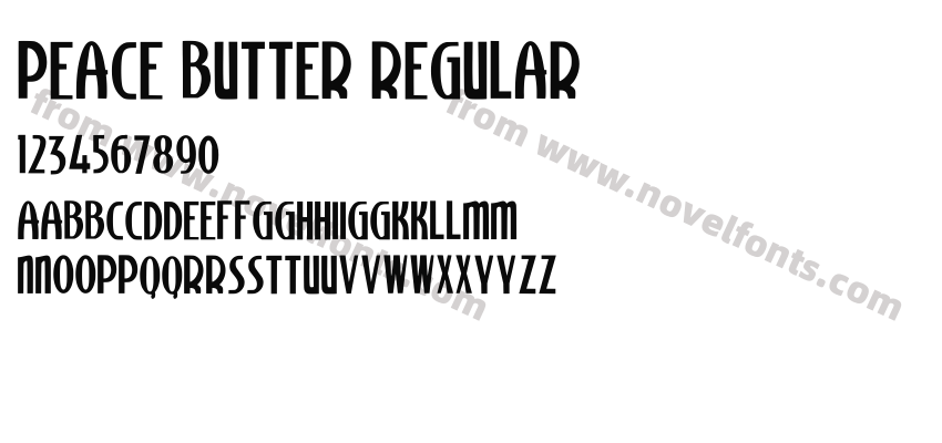 Peace Butter RegularPreview