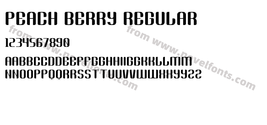Peach Berry RegularPreview