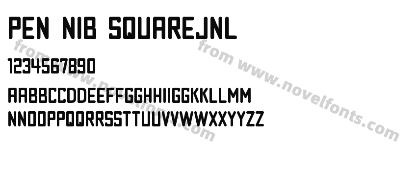 Pen Nib SquareJNLPreview
