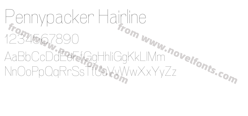 Pennypacker HairlinePreview