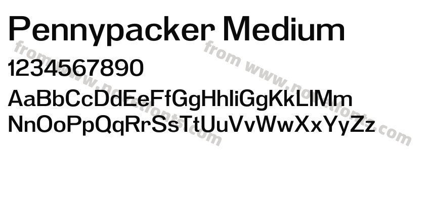 Pennypacker MediumPreview