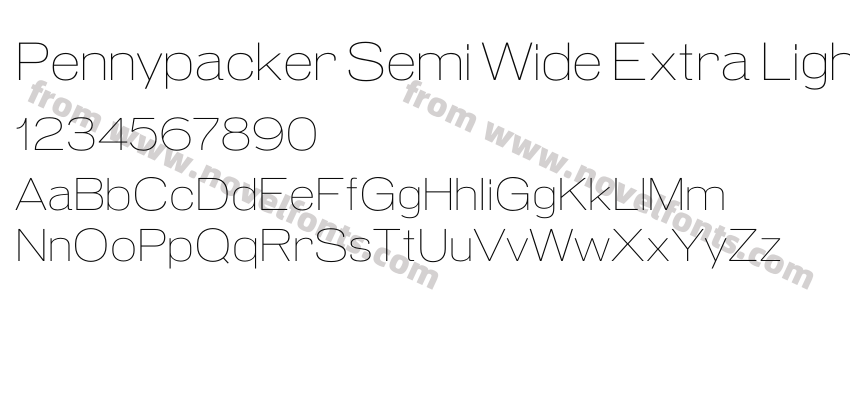 Pennypacker Semi Wide Extra LightPreview