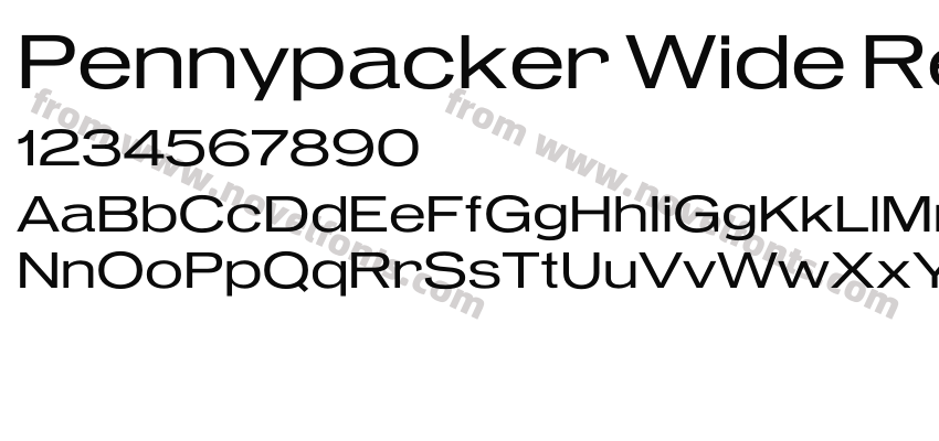 Pennypacker Wide RegularPreview
