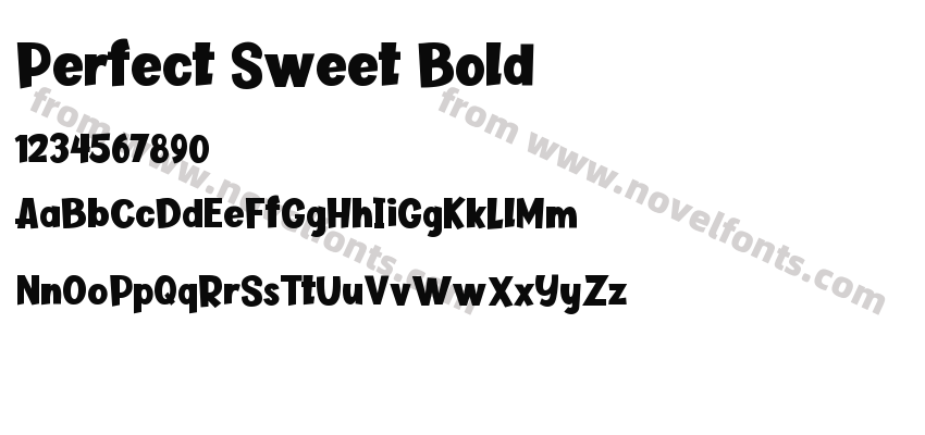 Perfect Sweet BoldPreview