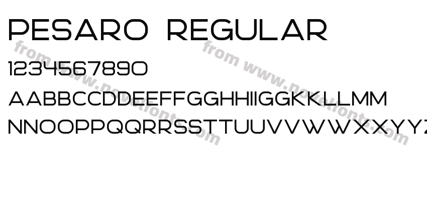 Pesaro RegularPreview