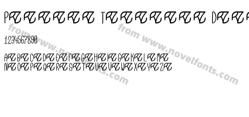 Pevitta Typeface DemoPreview