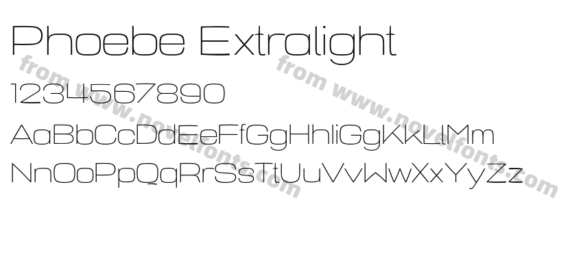 Phoebe ExtralightPreview