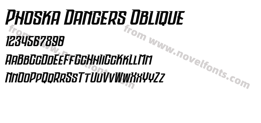 Phoska Dangers ObliquePreview