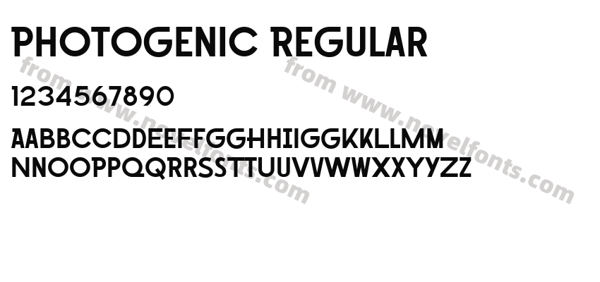 Photogenic RegularPreview