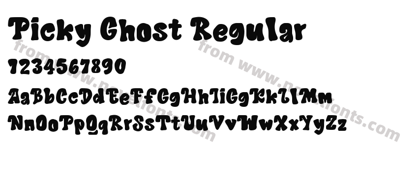 Picky Ghost RegularPreview