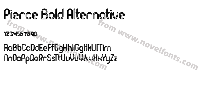 Pierce Bold AlternativePreview