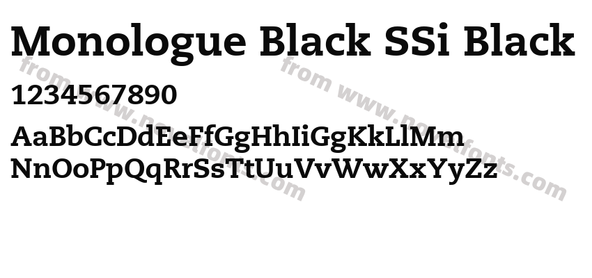 Monologue Black SSi BlackPreview