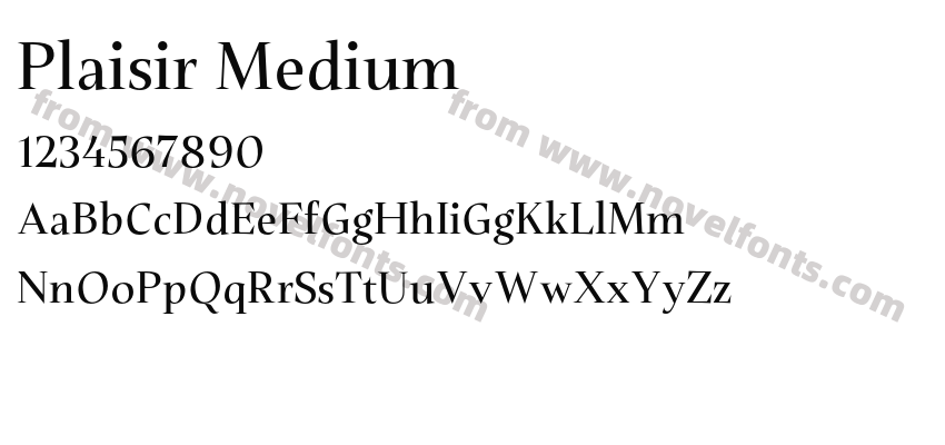 Plaisir MediumPreview
