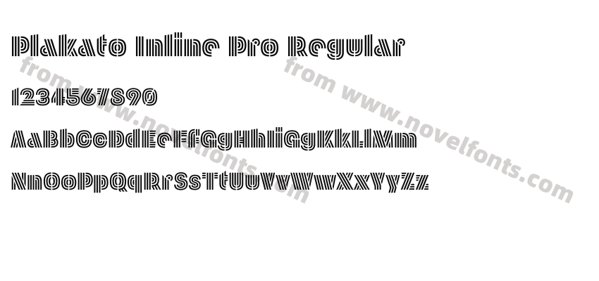Plakato Inline Pro RegularPreview