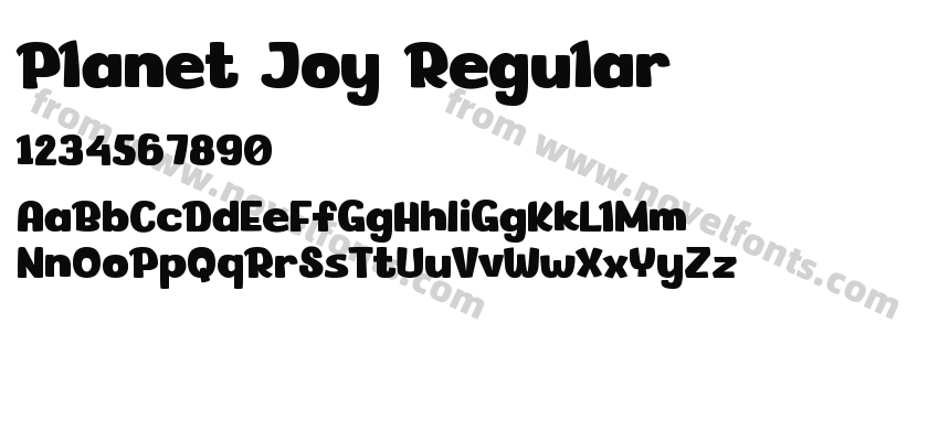 Planet Joy RegularPreview