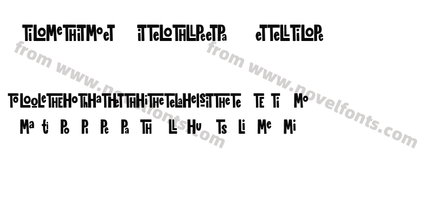 Playtime Ligatures RegularPreview