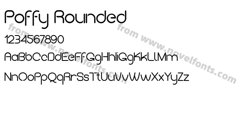 Poffy RoundedPreview