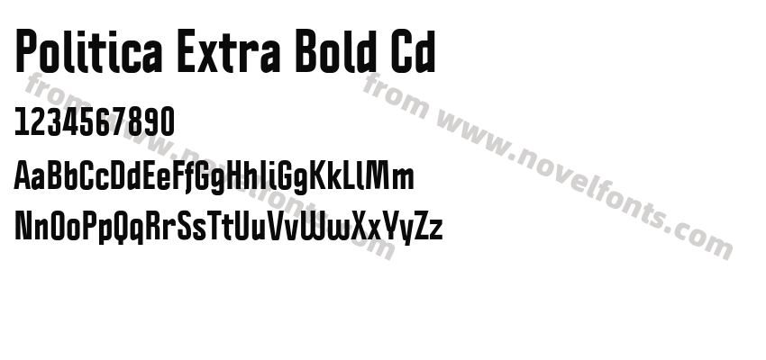 Politica Extra Bold CdPreview