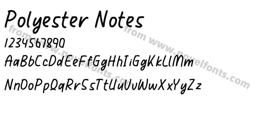 Polyester NotesPreview