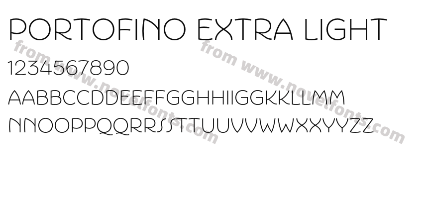 Portofino Extra LightPreview
