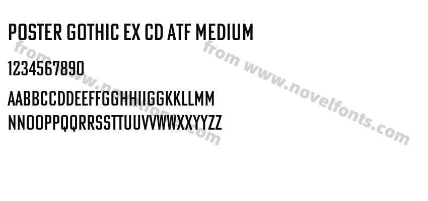 Poster Gothic Ex Cd ATF MediumPreview