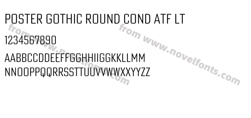 Poster Gothic Round Cond ATF LtPreview