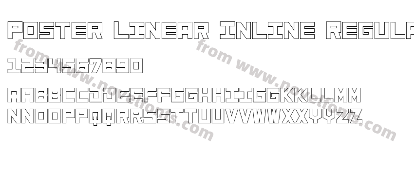 Poster Linear Inline RegularPreview