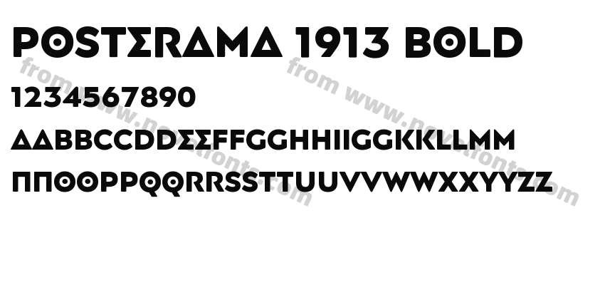 Posterama 1913 BoldPreview