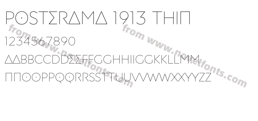 Posterama 1913 ThinPreview