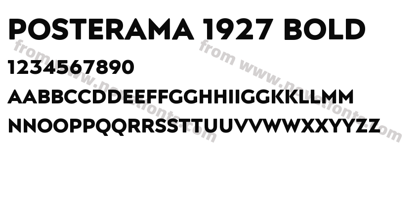 Posterama 1927 BoldPreview