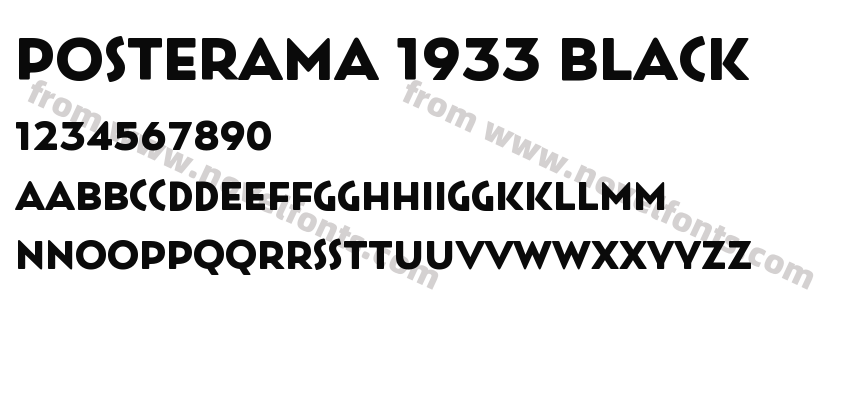 Posterama 1933 BlackPreview