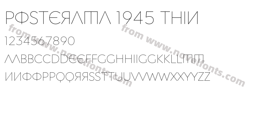 Posterama 1945 ThinPreview