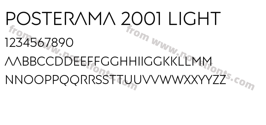 Posterama 2001 LightPreview