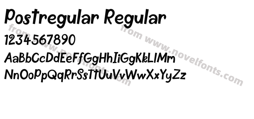 Postregular RegularPreview