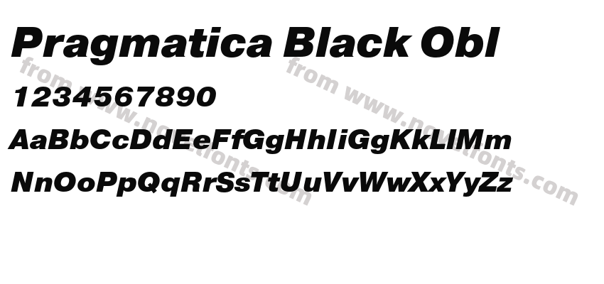 Pragmatica Black OblPreview