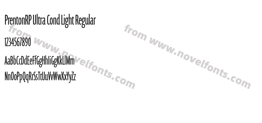 PrentonRP Ultra Cond Light RegularPreview