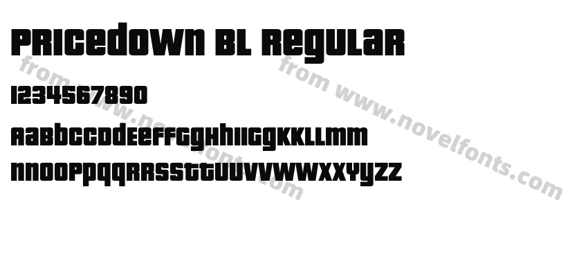 Pricedown Bl RegularPreview