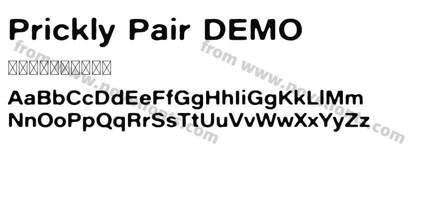 Prickly Pair DEMOPreview